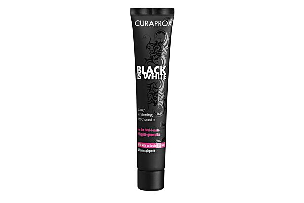 Curaprox Black is white Zahnpasta Tb 90 ml