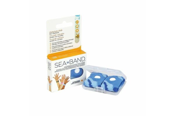 Sea-Band bracelet d'acupression enfant bleu 1 paire