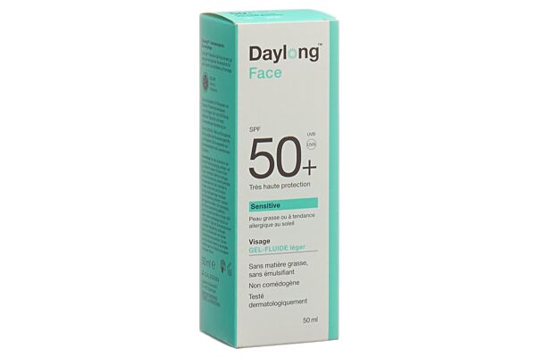 Daylong Sensitive Face Gel-Fluid SPF50+ Tb 50 ml
