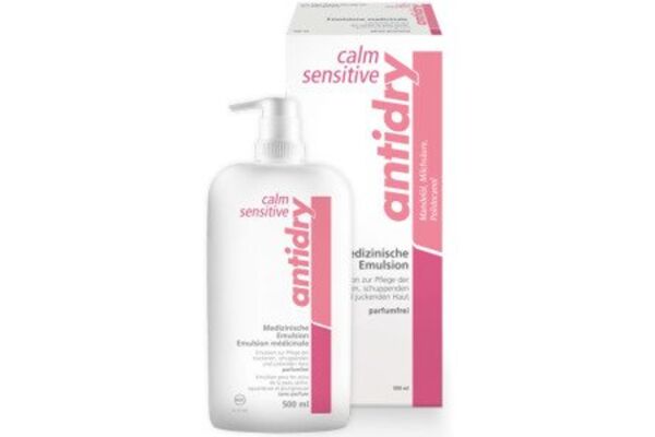 antidry calm sensitive lotion sans parfum dist 500 ml