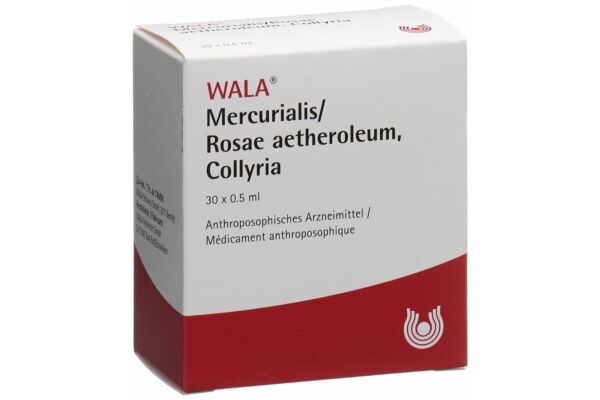 Wala Mercurialis/Rosae aetheroleum Gtt Opht 30 Monodos 0.5 ml