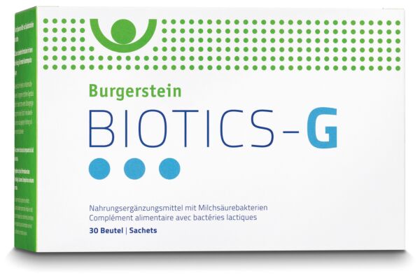 Burgerstein Biotics-G pdr sach 30 pce