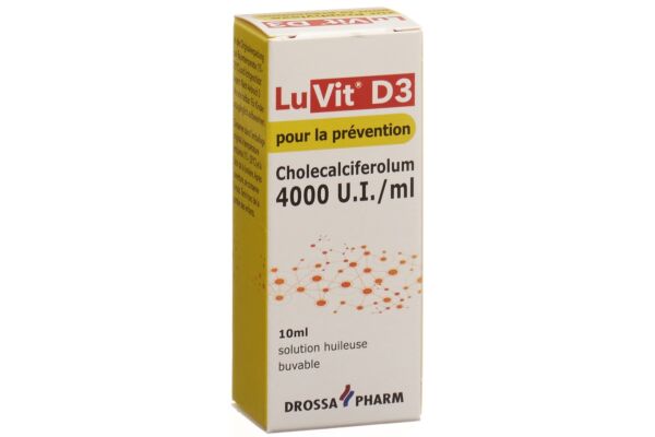 LuVit D3 Cholecalciferolum ölige Lösung 4000 IE/ml zur Prophylaxe Fl 10 ml