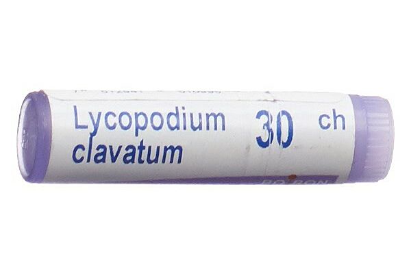 Boiron lycopodium clavatum glob 30 CH 1 dos