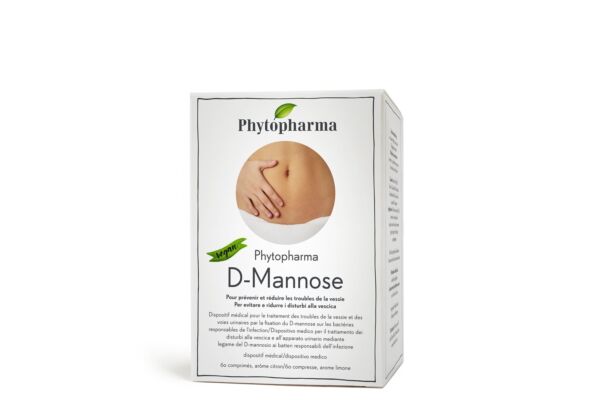 Phytopharma D-Mannose cpr bte 60 pce