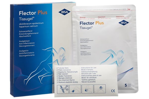Flector Plus Tissugel empl 10 pce