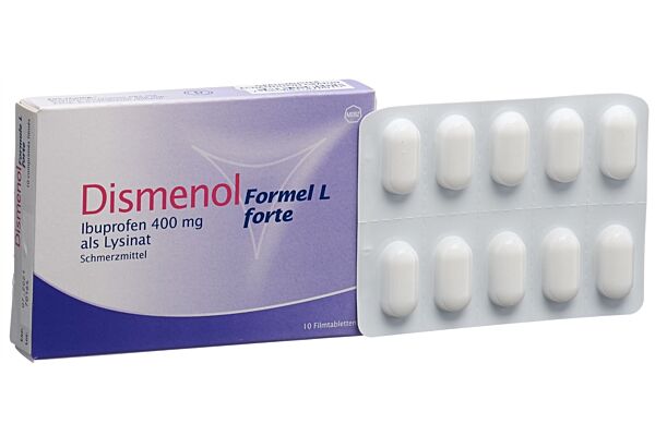 Dismenol Formel L forte Filmtabl 400 mg 10 Stk