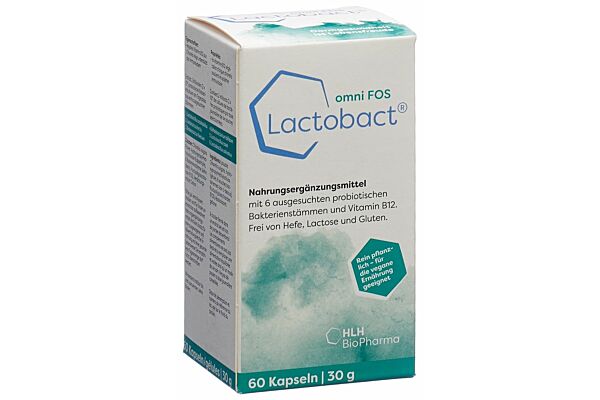 Lactobact omni FOS caps bte 60 pce