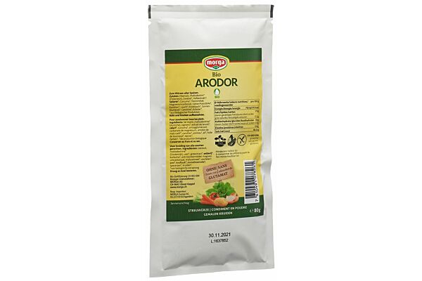 Morga Arodor condiment en poudre bio bourgeon sach 80 g