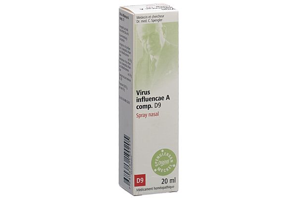 Spenglersan virus influencae A comp. 9 D spray nasal 20 ml