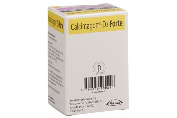 Calcimagon D3 Forte cpr croquer citron bte 30 pce