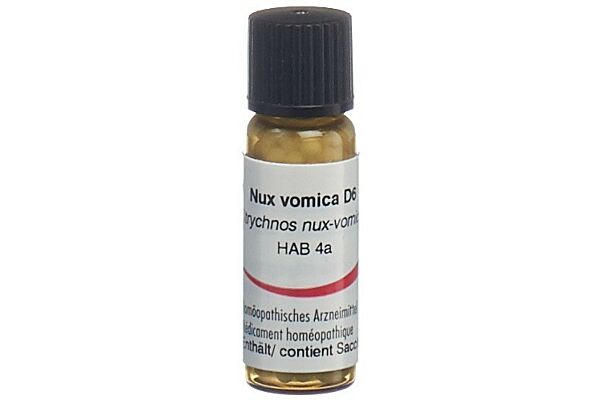Omida nux vomica glob 6 D 2 g