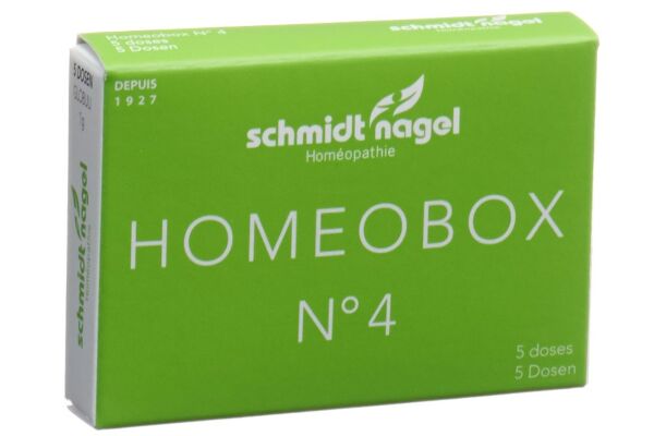 SN HomeoBox 4 Glob 5 x 1 g