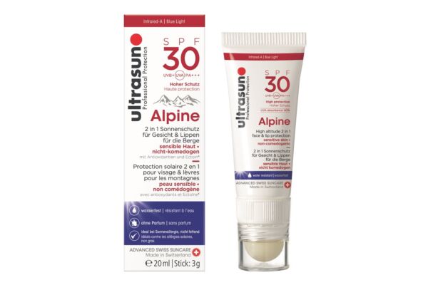 Ultrasun Alpine SPF 30 20 ml + 3 g