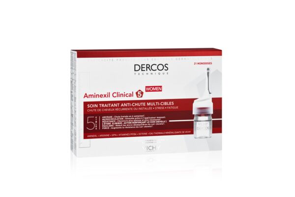 Vichy Dercos Aminexil Clinical 5 Femmes 21 x 6 ml