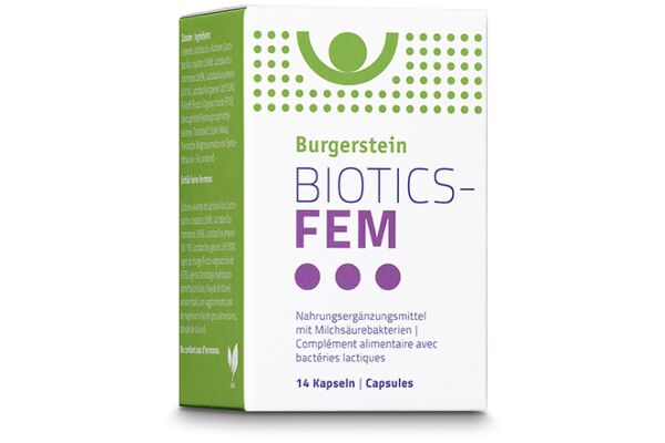 Burgerstein Biotics-FEM caps 14 pce
