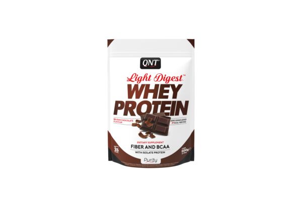QNT Light Digest Whey Protein Belgian Chocolate 500 g