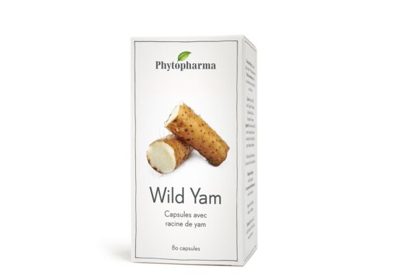 Phytopharma Wild Yam Kaps 400 mg 80 Stk
