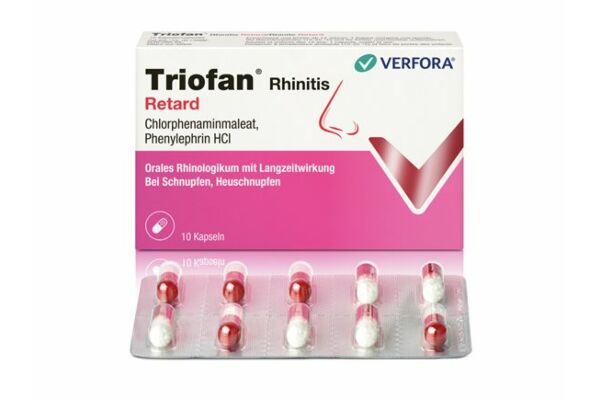 Triofan Rhinitis retard Kaps 10 Stk