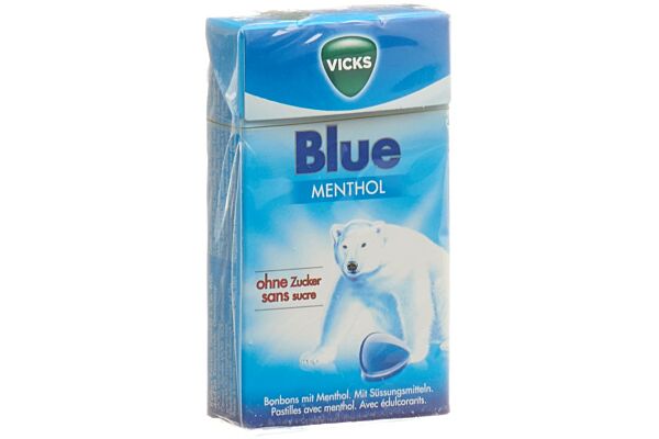 Vicks Blue ohne Zucker Box 40 g