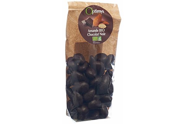 Optimy Genuss Mandeln dunkle Schokolade Bio 150 g