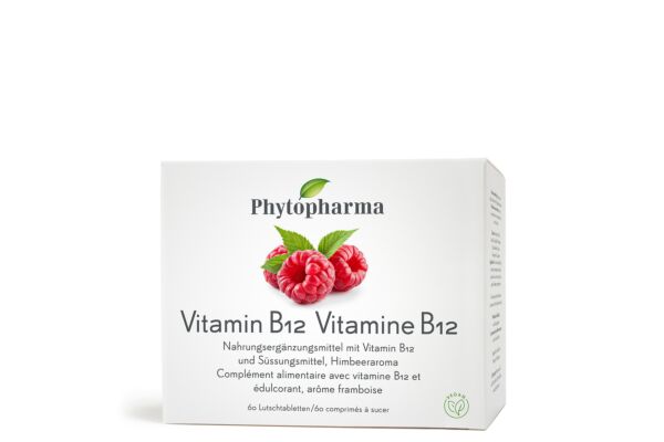 Phytopharma Vitamine B12 cpr sucer bte 60 pce