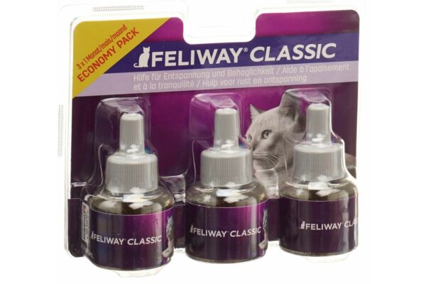 Feliway Classic recharge trio 3 x 48 ml à petit prix