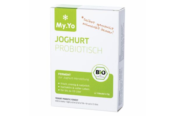 My.Yo Ferment de yaourt probiotique 3 x 5 g