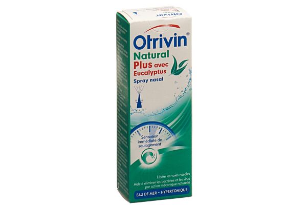 Otrivin Natural Plus avec Eucalyptus spray 20 ml