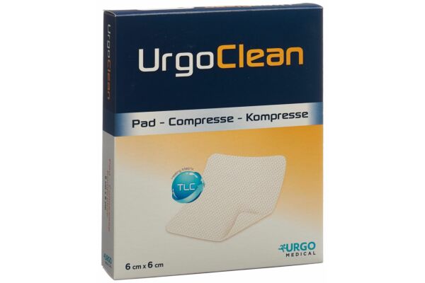 UrgoClean compresse 6x6cm 10 pce