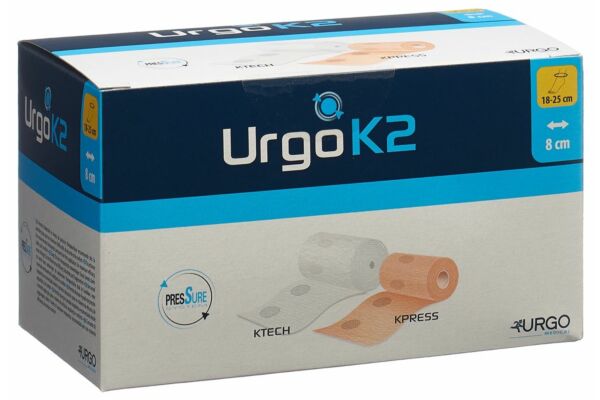 Urgo K2 zweilagiger Kompressionsverband 18-25cm/8cm