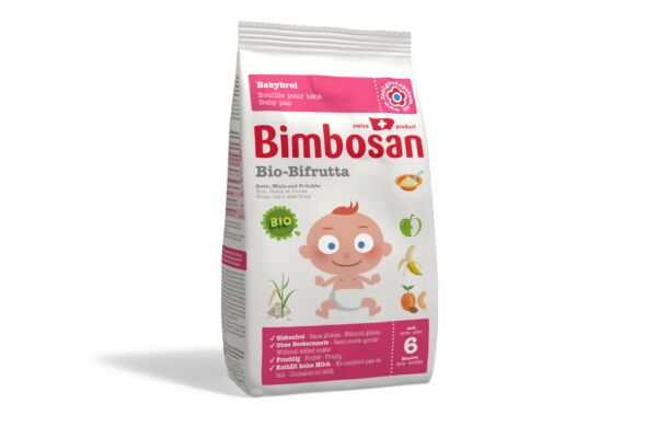 Bimbosan Bio Bifrutta riz + fruits recharge sach 300 g