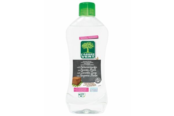 L'ARBRE VERT nettoyant écologique multi-usages savon noir fl 1 lt