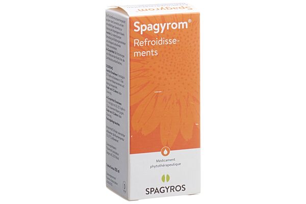 Spagyrom Refroidissements gouttes fl 100 ml