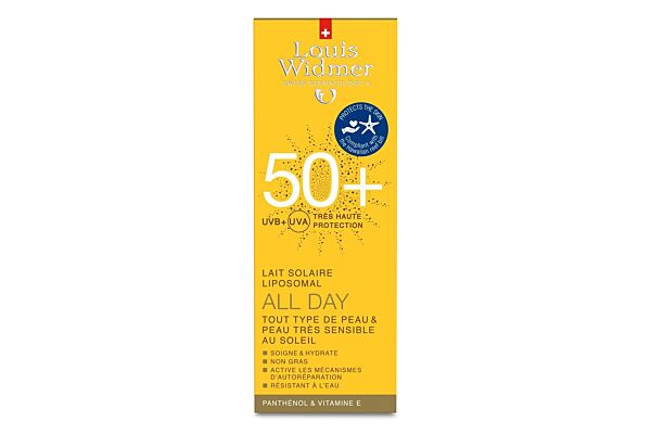 Louis Widmer All Day SPF50+ parfumée 100 ml