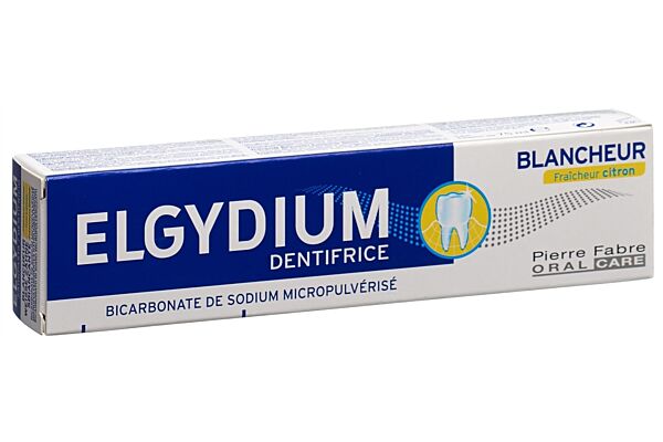 Elgydium Blancheur dentifrice Fraîcheur Citron tb 75 ml