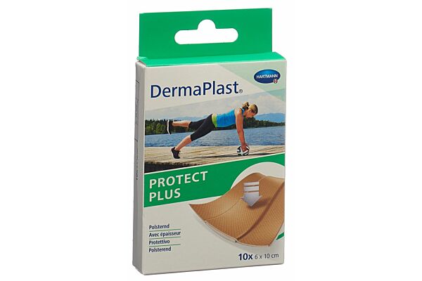 Dermaplast ProtectPlus 6x10cm 10 Stk