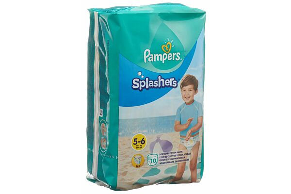 Pampers Splashers Gr5-6 emballage avec anse 10 pce
