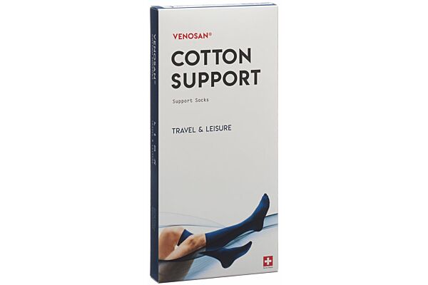 Venosan COTTON SUPPORT Socks A-D XL anthracite 1 Paar