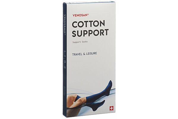 Venosan COTTON SUPPORT Socks A-D S jeans 1 paire