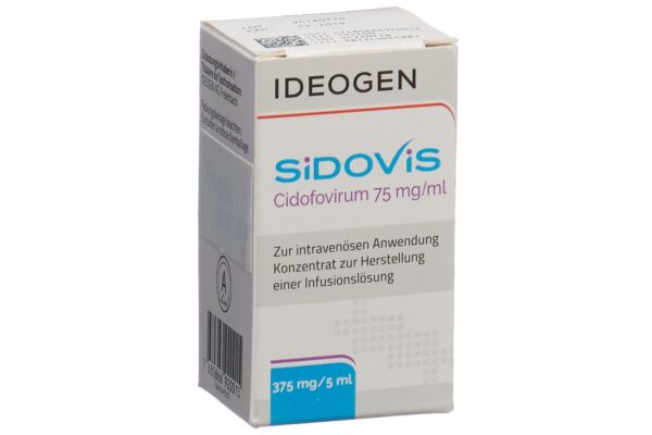 Sidovis conc perf 375 mg/5ml flac 5 ml