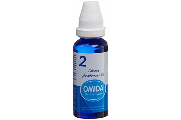 Omida Schüssler Nr2 Calcium phosphoricum Dil D 6 Fl 30 ml