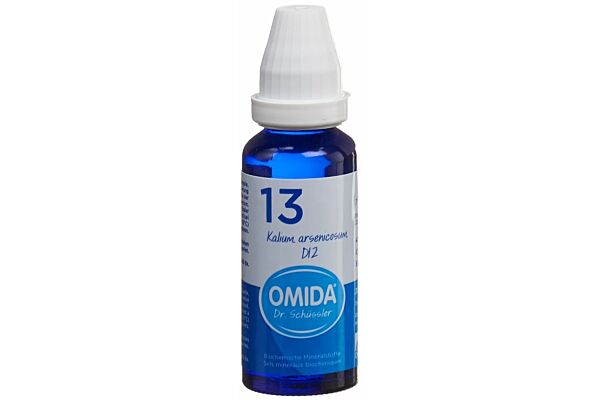 Omida Schüssler Nr13 Kalium arsenicosum Dil D 12 Fl 30 ml