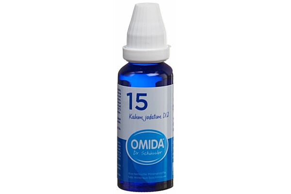 Omida Schüssler Nr15 Kalium jodatum Dil D 12 Fl 30 ml