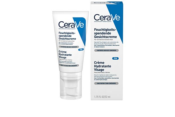 CeraVe Crème hydratante visage disp 52 ml