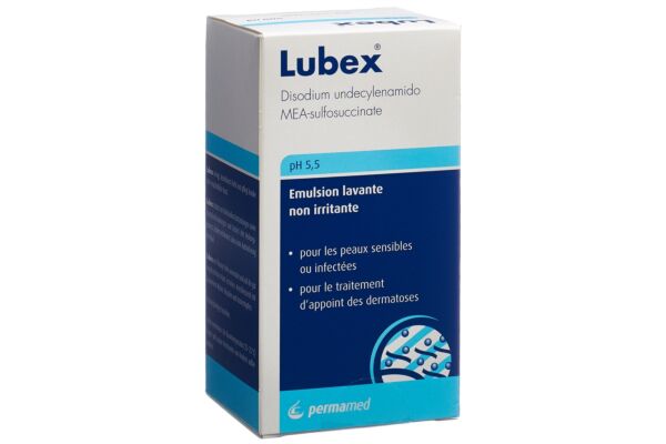 Lubex émulsion lavante non irritante extra doux pH 5.5 dist 500 ml