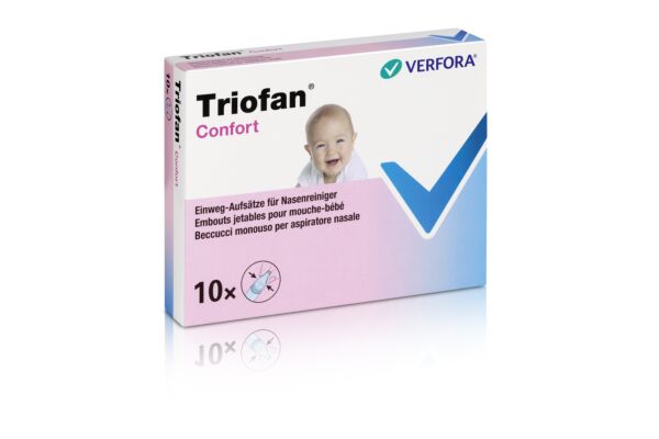 Triofan Confort Embouts mouche-bébé 10 pce