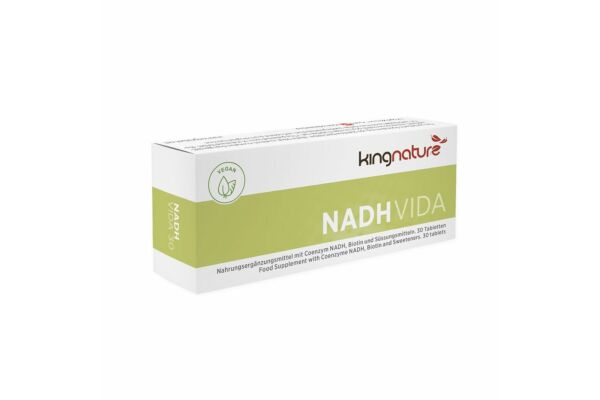 Kingnature NADH Vida cpr 20 mg 30 pce