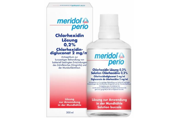 meridol perio Chlorhexidin Lös 0.2 % Fl 300 ml