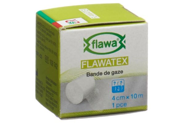 Flawa Flawatex bande de gaze 4cmx10m inélastique